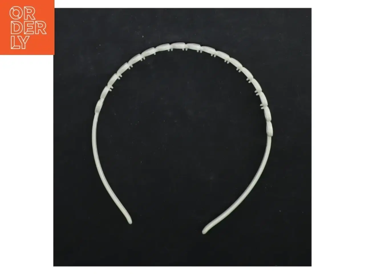 Billede 1 - Hårbøjle med hjerter (str. Ø 12 cm)