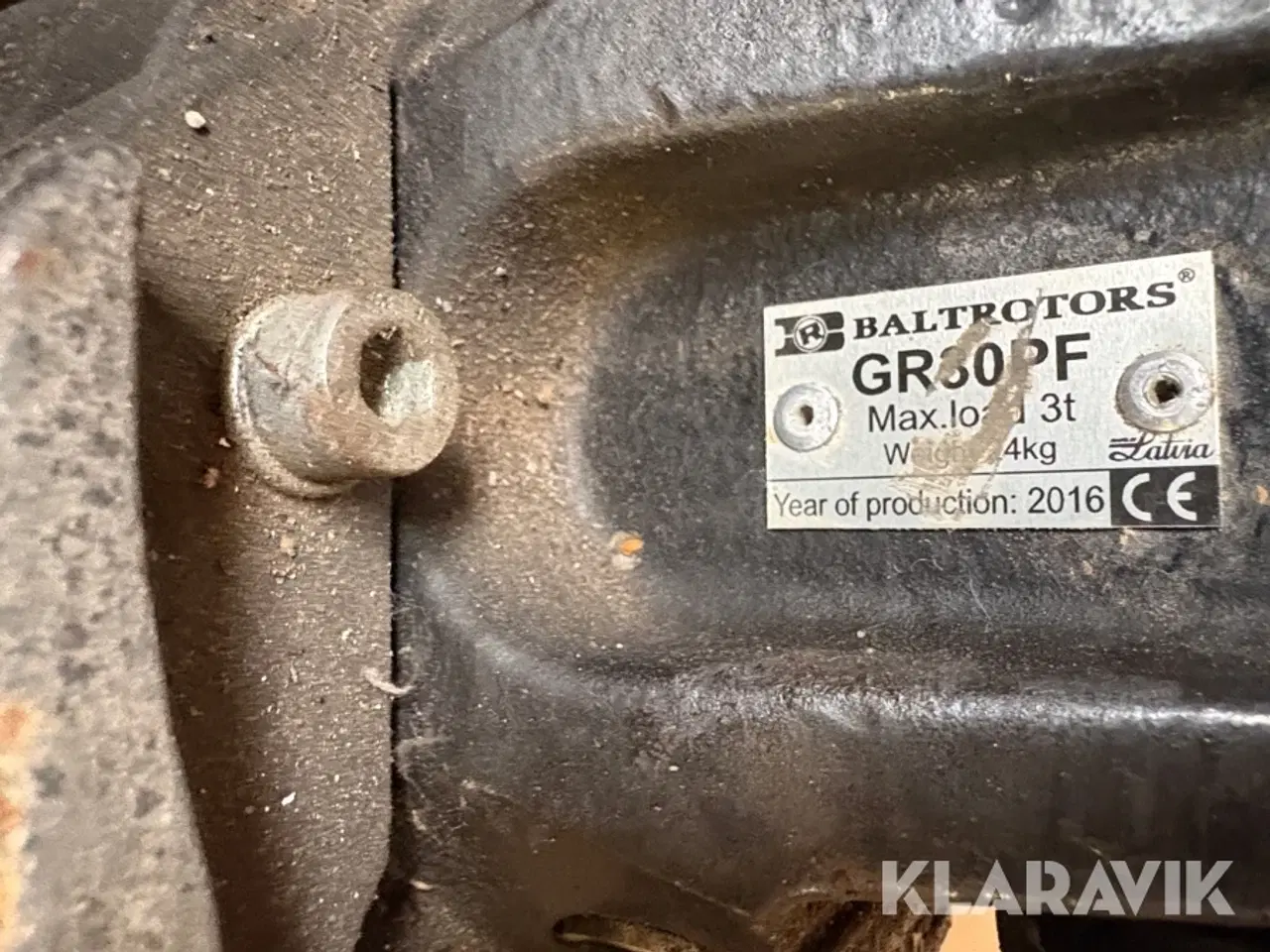 Billede 4 - Hydraulisk grab med rotator Baltrotors GR30 DF