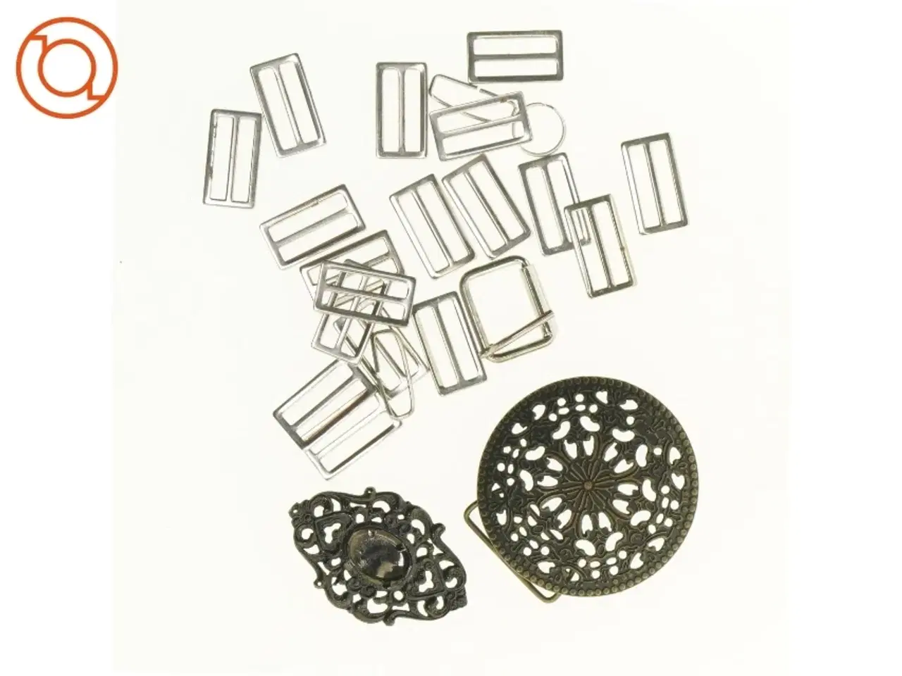 Billede 1 - Assorteret bæltespænder (str. 8 x 8 cm 4 x 2 cm)