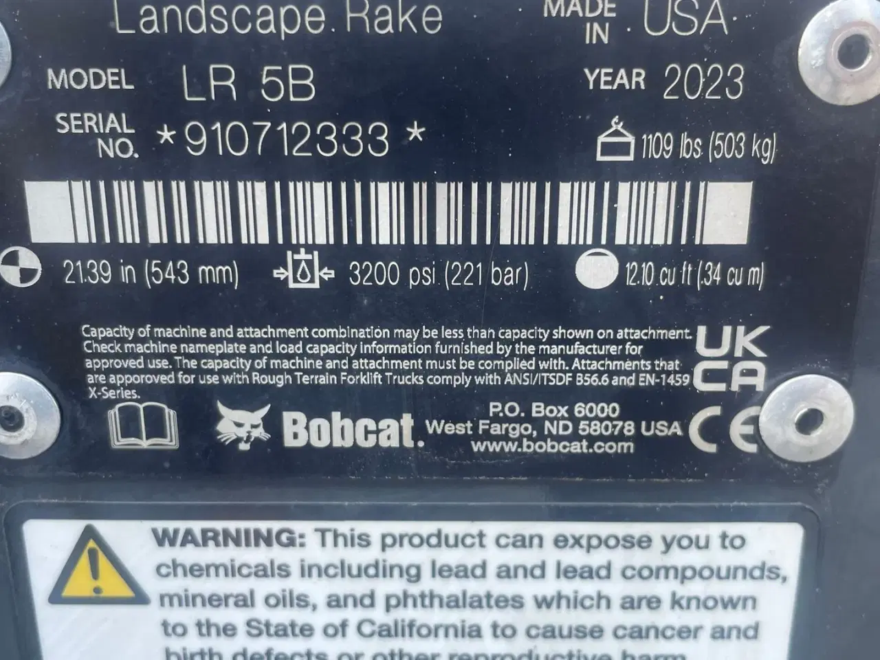 Billede 6 - Bobcat Landscapes rake