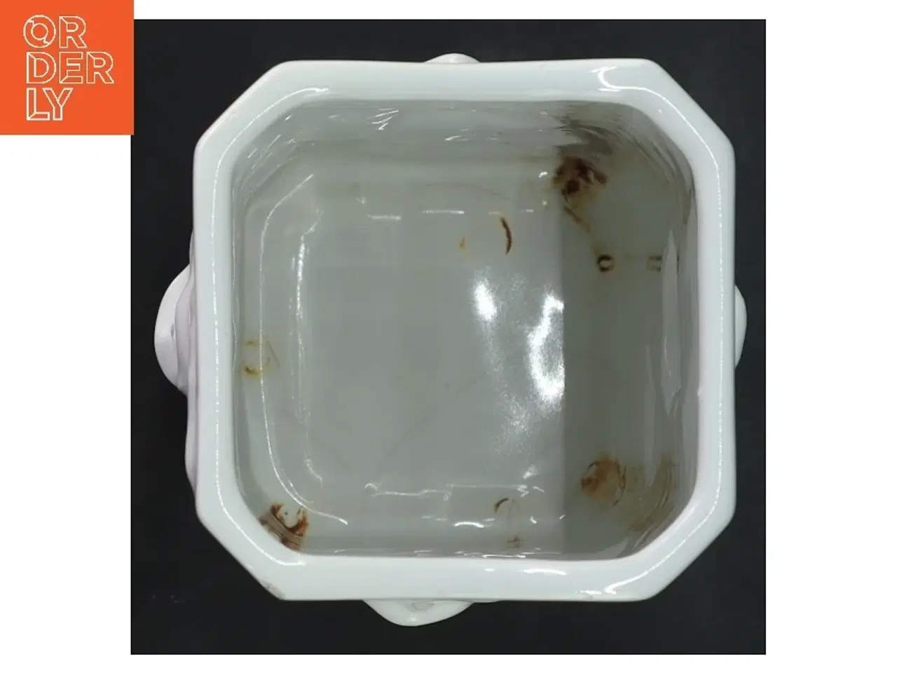 Billede 3 - Hvid porcelænsvase fra Loucarte (str. 18,5x8 cm)