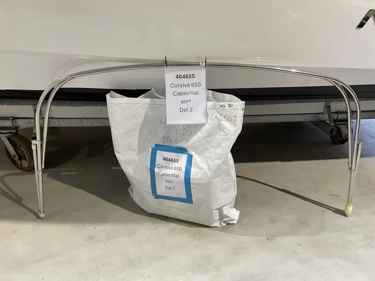 Billede 1 - CORSIVA 650 CABIN/FLAT KOMPLET