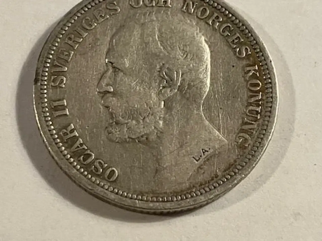 Billede 2 - 2 kroner 1892 Sweden