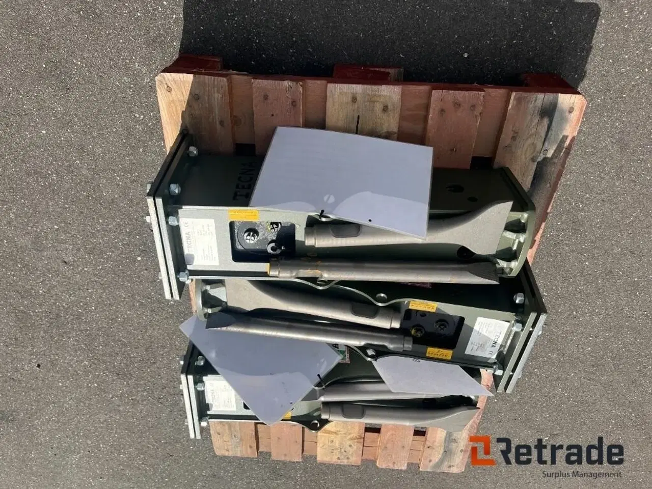 Billede 3 - - - - Knusnings- og sorteringsudstyr TECNA TB 211 25 -35 L min. Hydraulik hammer