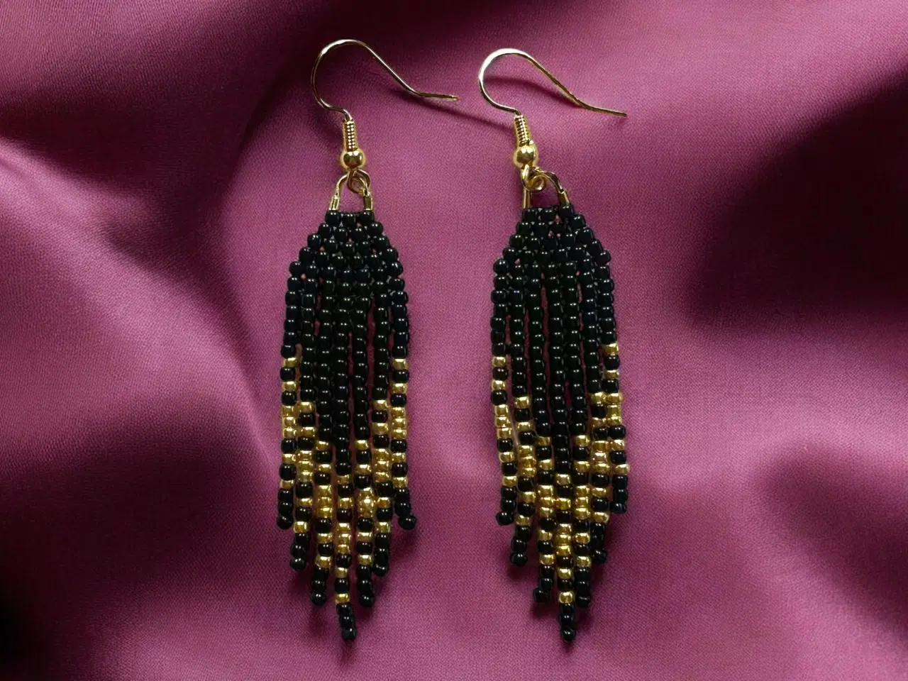 Billede 4 - Grønlandske perle øreringe