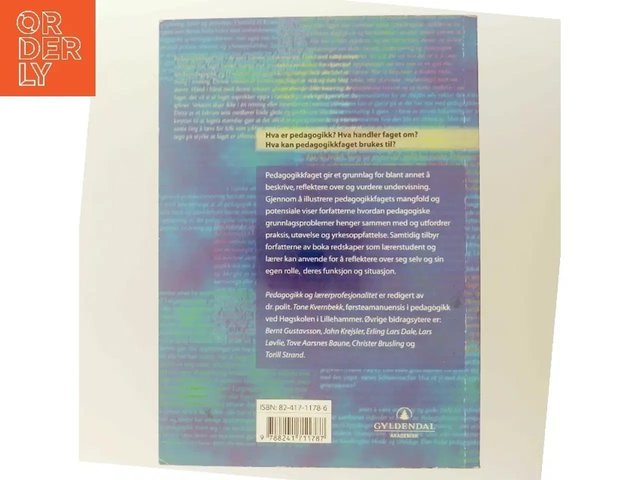 Billede 3 - Pedagogikk og lærerprofesjonalitet af Tone Kvernbekk (Bog)