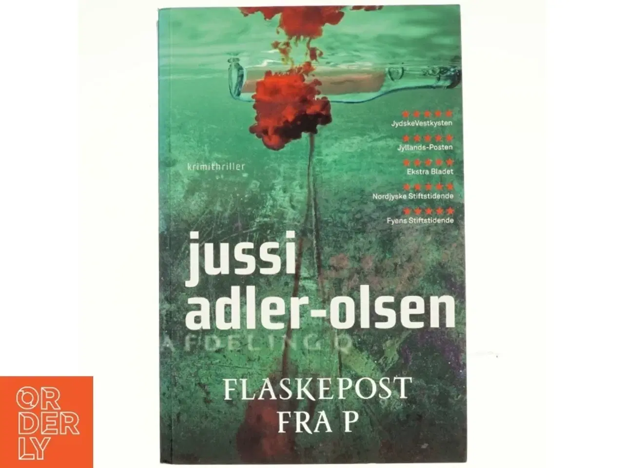 Billede 1 - Flaskepost Fra P af Adler-Olsen, Jussi (Bog)