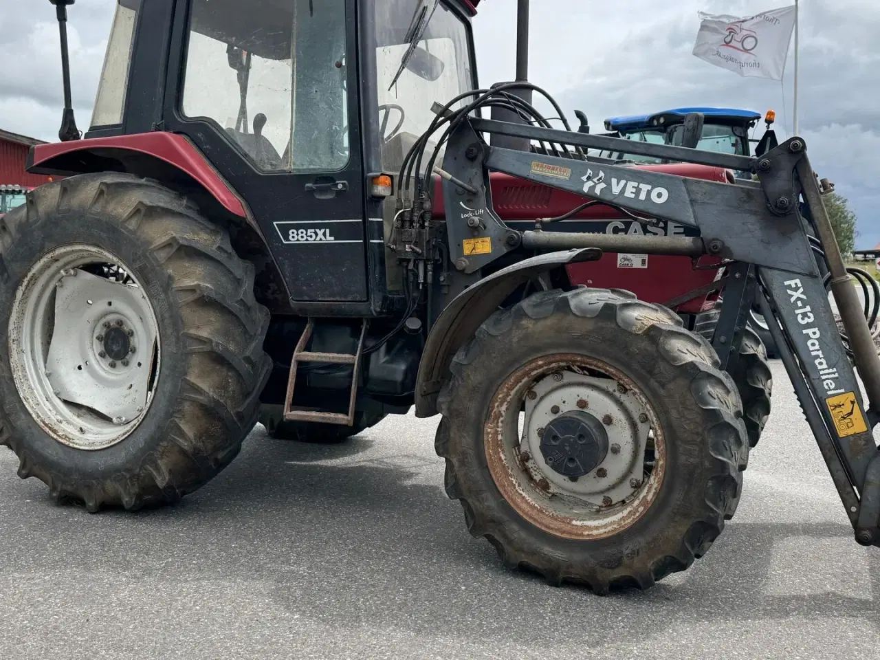 Billede 9 - Case IH 885 XL MED FULDHYDRAULISK FRONTLÆSSER!