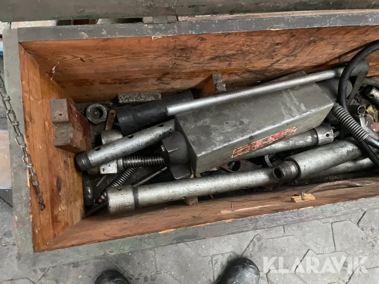 Billede 6 - Hydraulisk opretterværktøj og dækjern