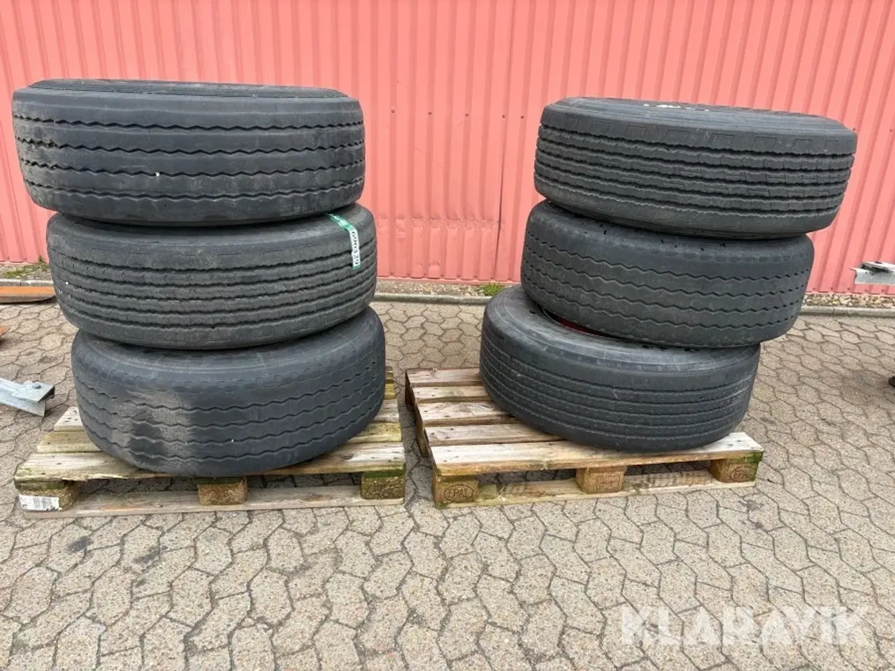 Billede 5 - Dæk med fælg 385/65R22.5 - 6 styks