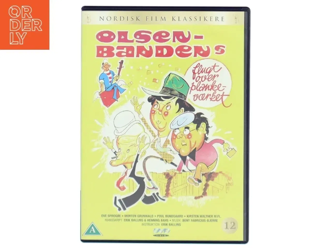 Billede 1 - Olsen Banden 12 - Flugt Over Plankeværket (Bog)