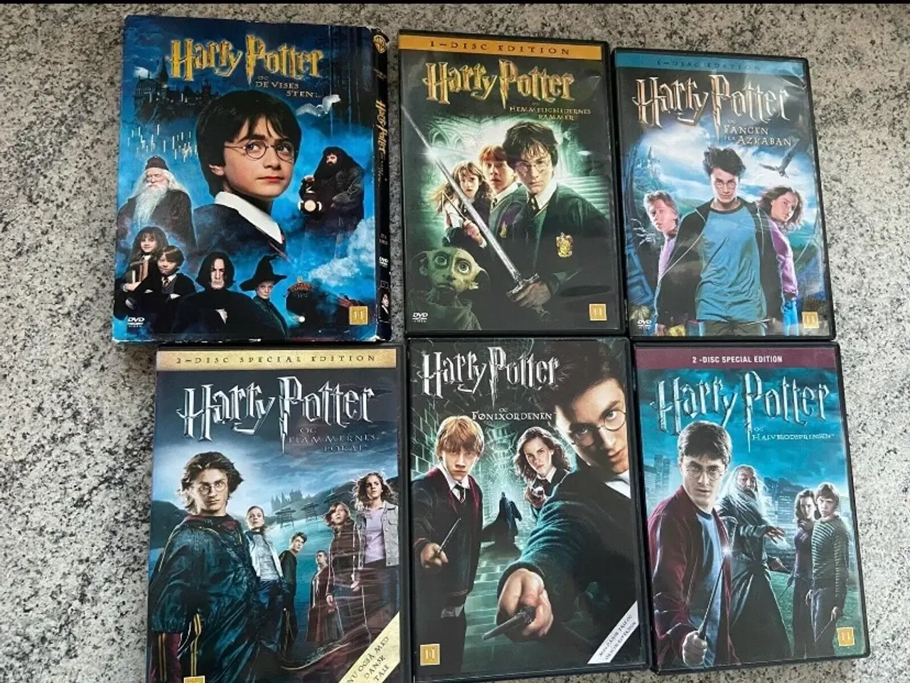 Billede 1 - Harry potter dvd