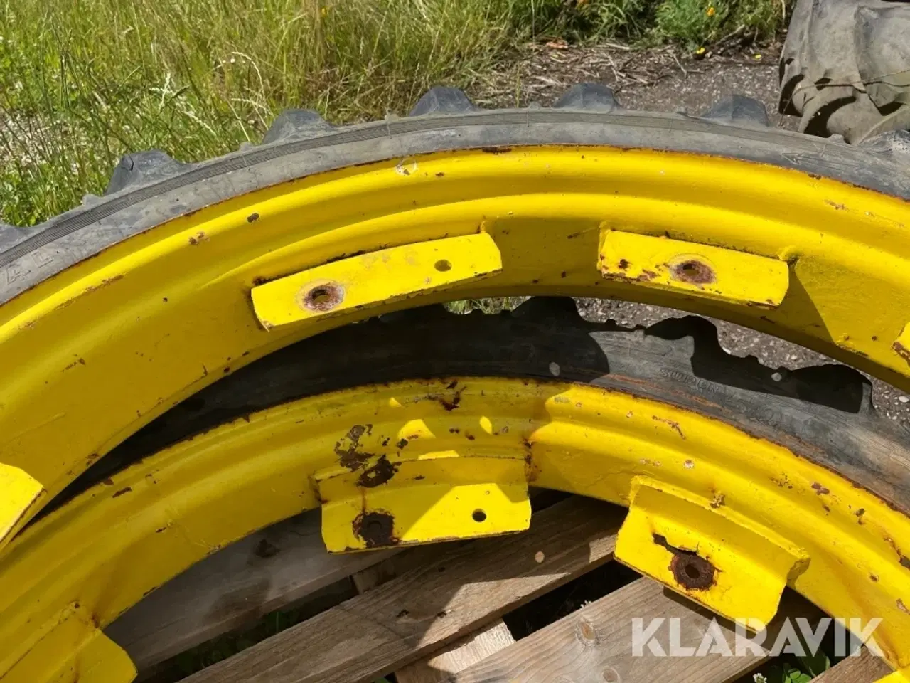 Billede 6 - Tvillingehjul Radial Kleber super 50