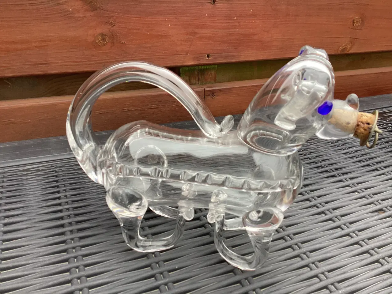 Billede 1 - Snapse hund i klart glas