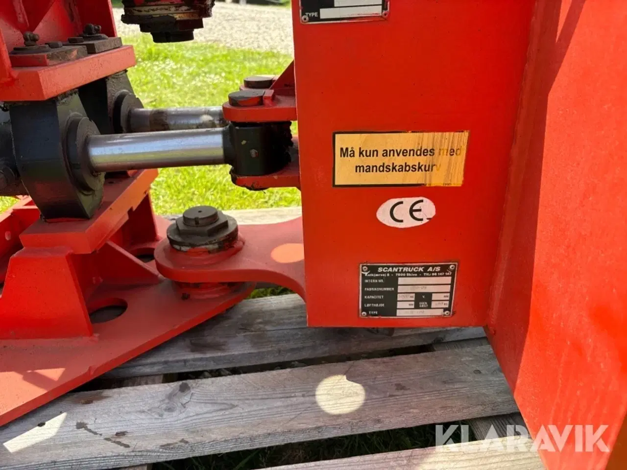 Billede 5 - Drejeled til manitou Scantruck MTH-180