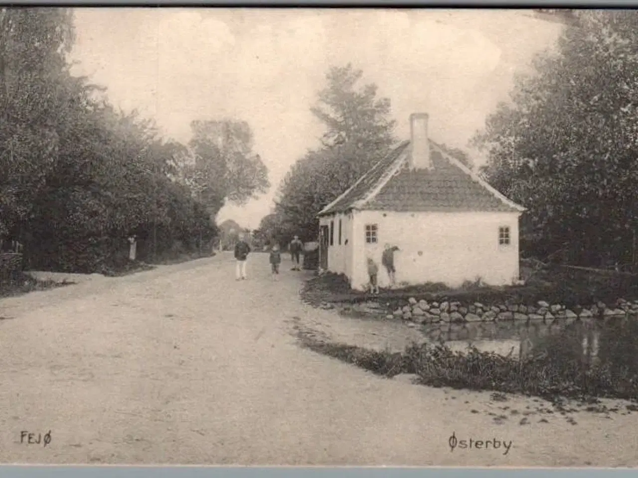 Billede 1 - Fejø - Østerby - Postkort - Brugt