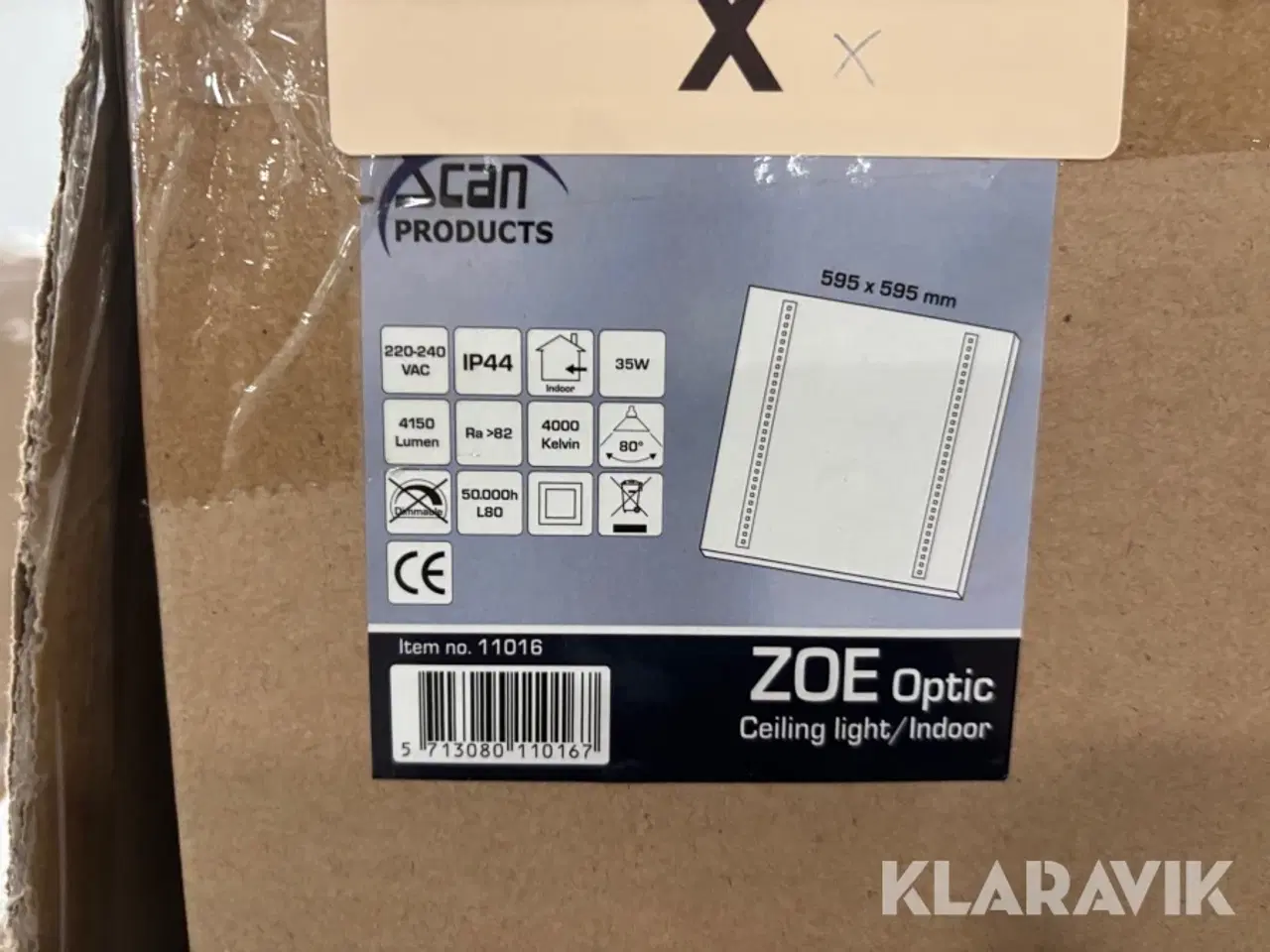 Billede 7 - Led armatur Scan Products ZOE optic 55 styk