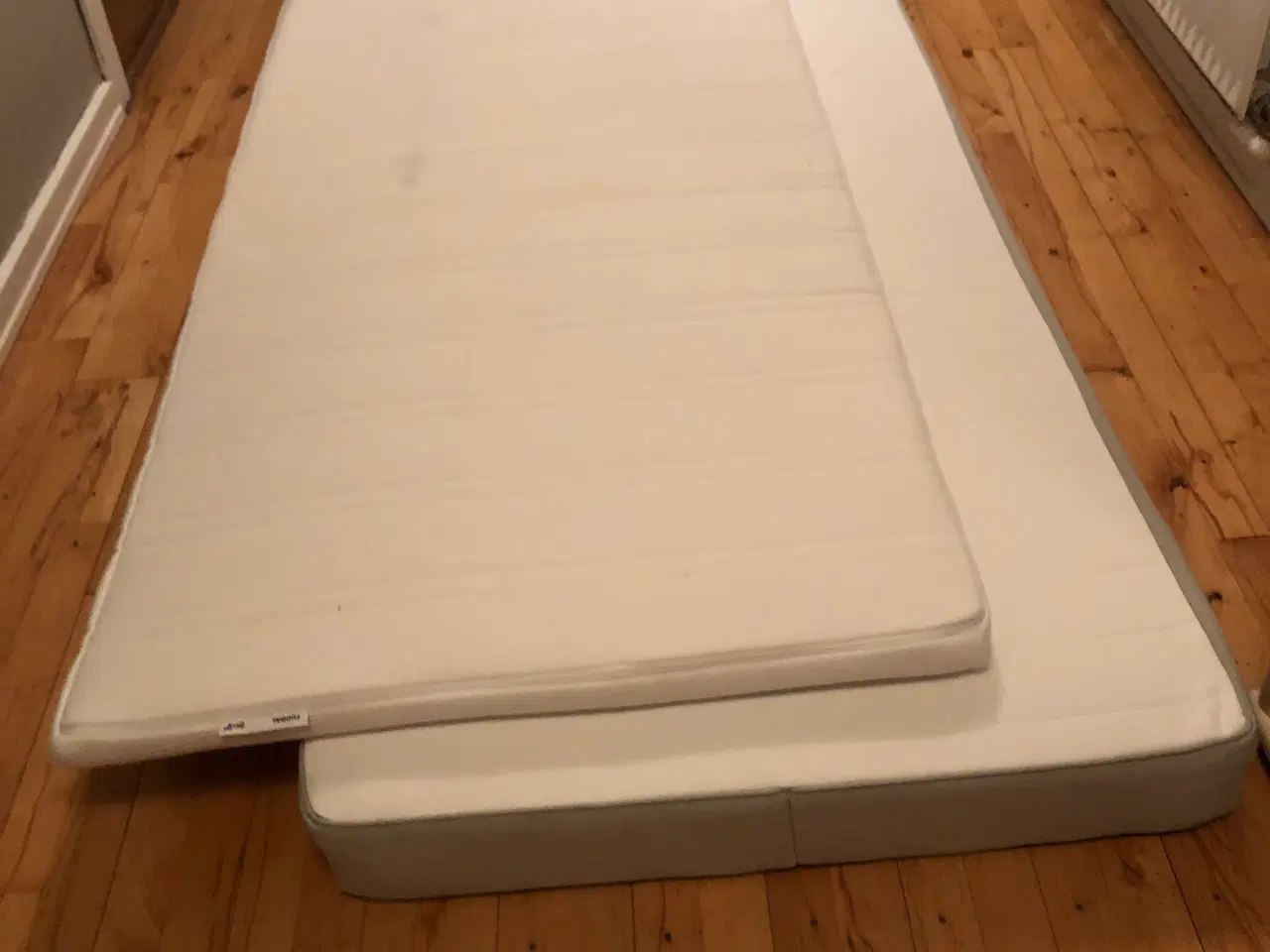 Billede 1 - IKEA madras og topmadras - 80x200 cm