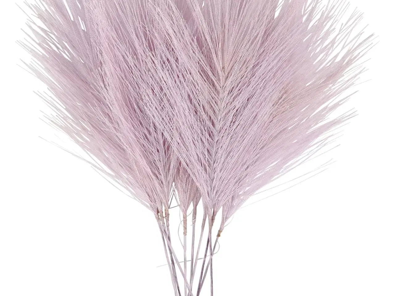 Billede 1 - Kunstige fjer, L: 15 cm, B: 8 cm, lilla, 10stk./ 1 pk.