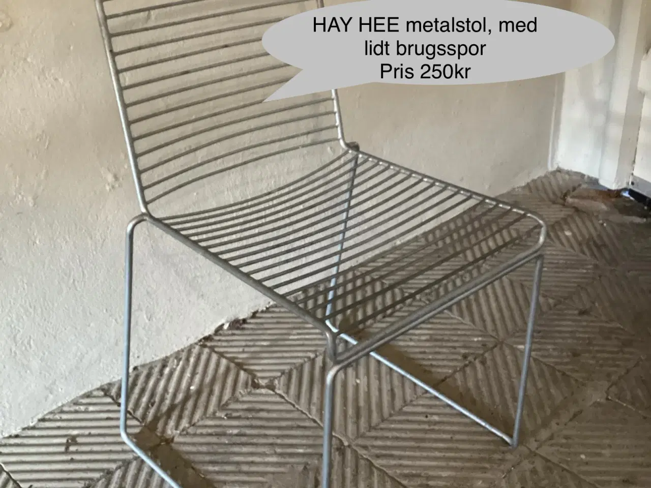 Billede 1 - HAY Hee stol af stål