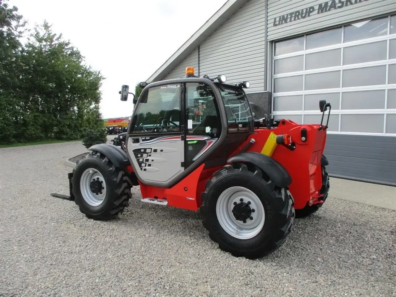 Billede 10 - Manitou MT932 Comfort Dansk maskine, med hydrauliske pallegafler.