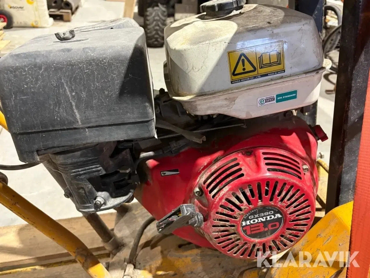 Billede 12 - Skæremaskine Cedima Gf 12.4 B motor Honda GX390 - 13,0 HK