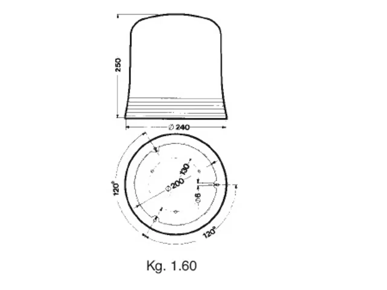 Billede 3 - XL Rotorblink - Til klassisk lastbil