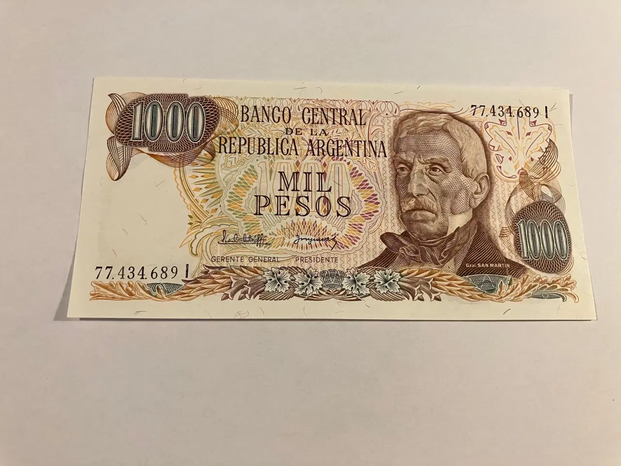 Billede 1 - 1000 Pesos Argentina
