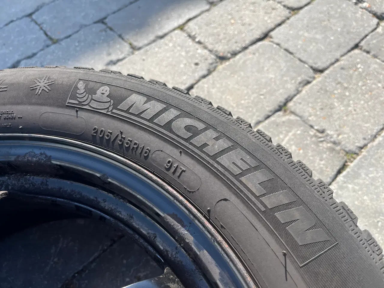 Billede 2 - Vinterhjul Michelin Alpin 205/55/16