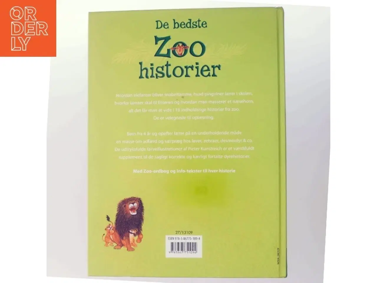 Billede 3 - De bedste zoo historier af Christine Adrian (Bog)