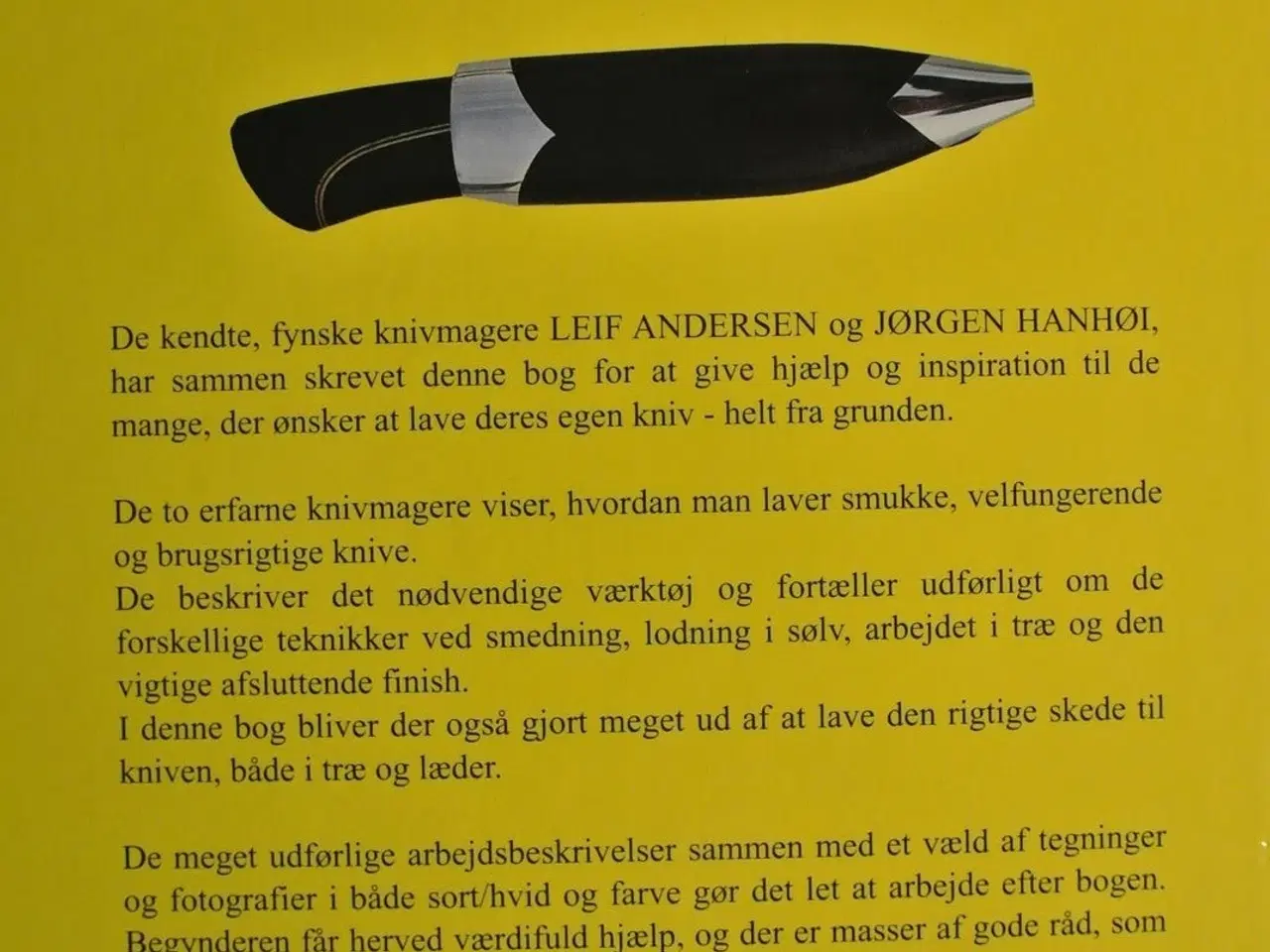 Billede 4 - knivmagerens bog - smedning skæftning skeder, af l