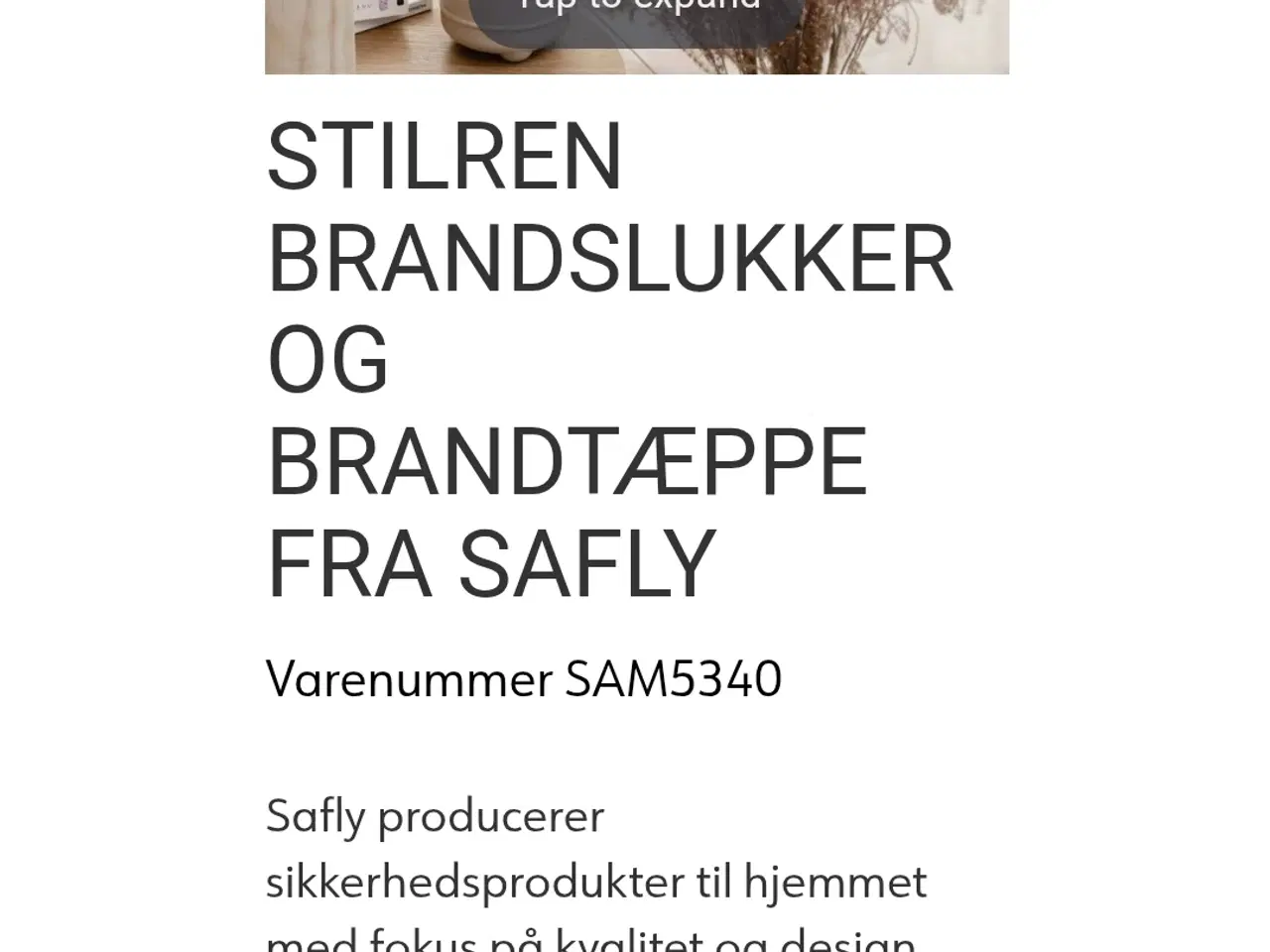 Billede 1 - Brandslukker