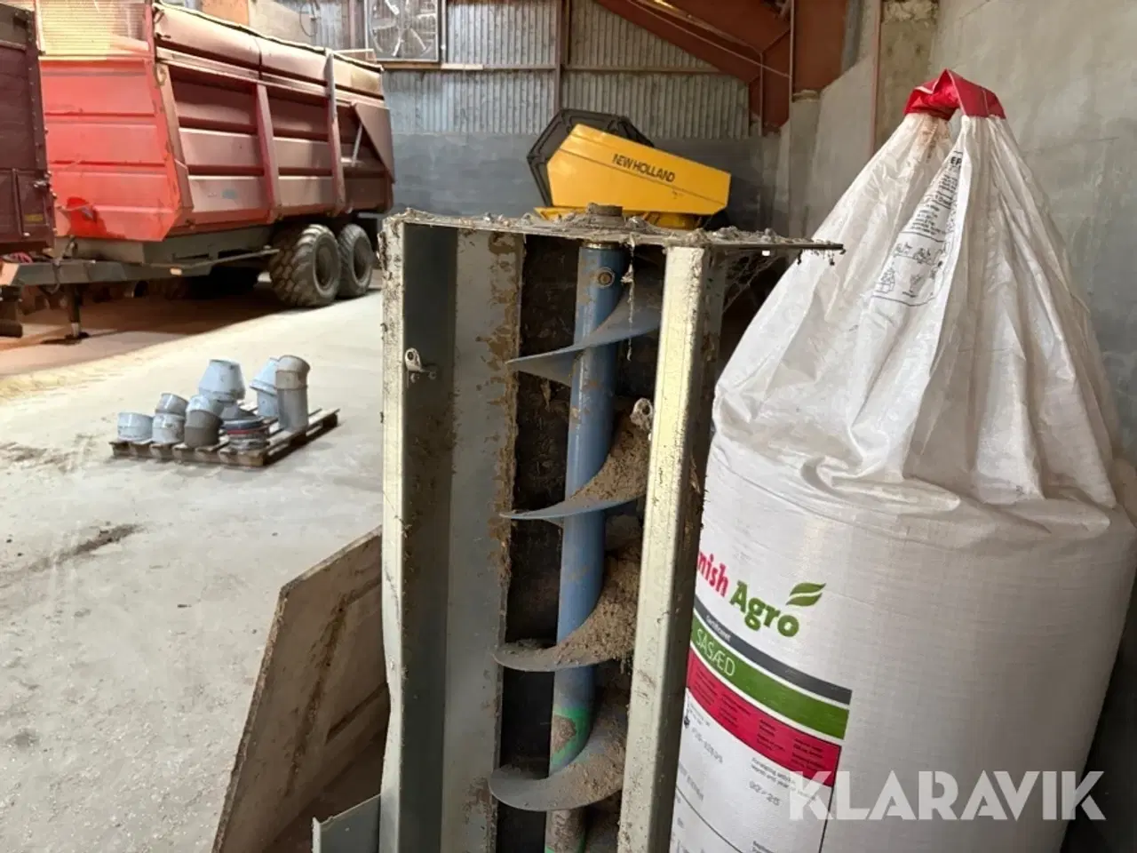 Billede 2 - Kornelevator Jema T40-45 - med kornsnegl