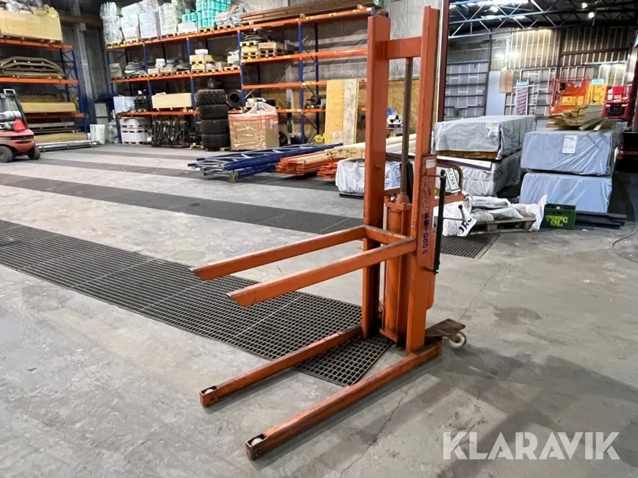 Billede 4 - Manuel/hydraulisk stabler Kallesøe 1000kg