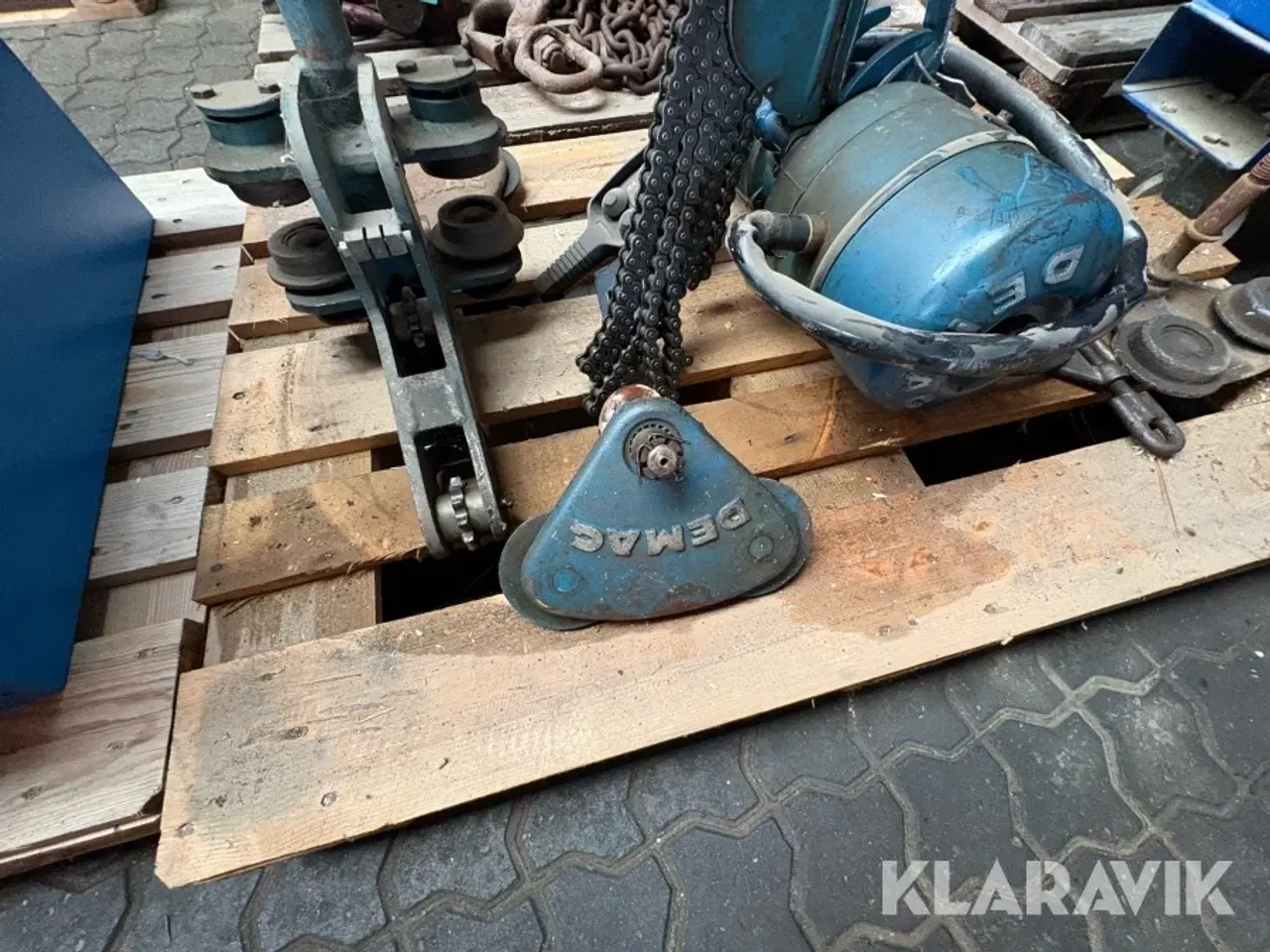 Billede 4 - DEMAG Løfte- og hydraulikudstyr samlet parti