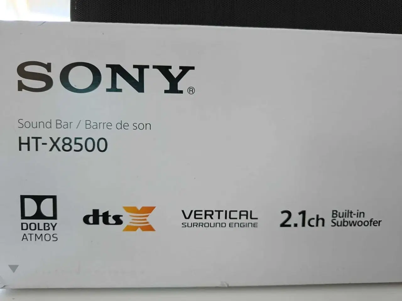 Billede 4 - Sony HT-X8500 Soundbar 2.1 Channel