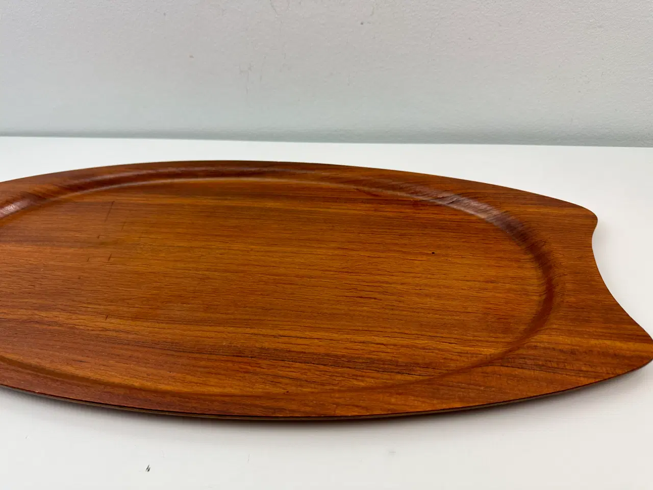 Billede 4 - Vintage serveringsbakke / bakke i teak (SILVA)