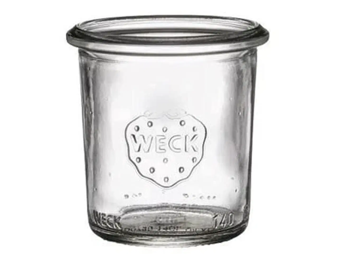 Billede 1 - 48 stk. Patentglas 14 cl u/låg Diam 60 mm Weck