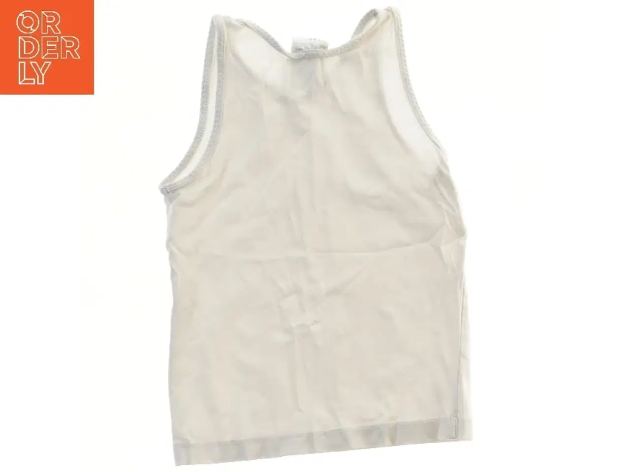 Billede 2 - Hvid tanktop til børn fra H&M (str. 92)