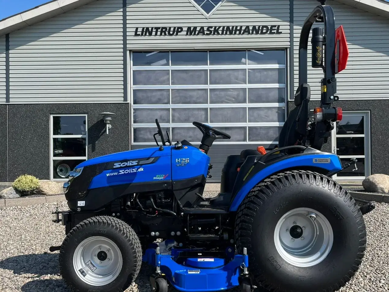 Billede 1 - Solis 26 HST Hydrostat Turf hjul og klipperbord