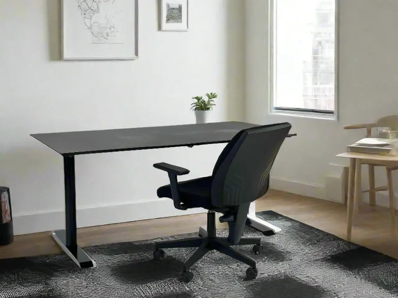 Billede 2 - Hæve/sænkebord 160x80