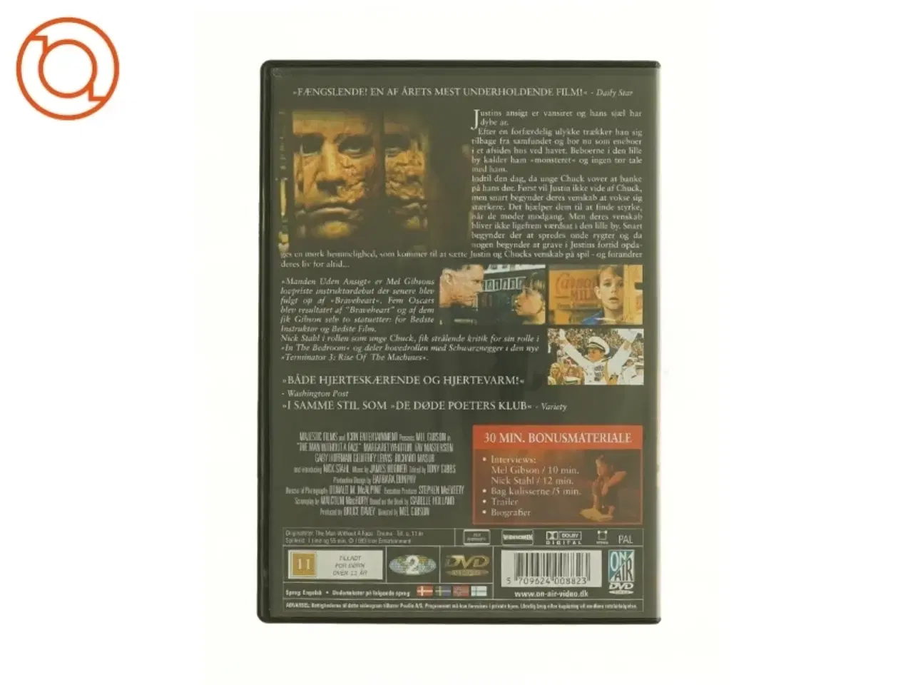 Billede 2 - Manden Uden Ansigt fra DVD