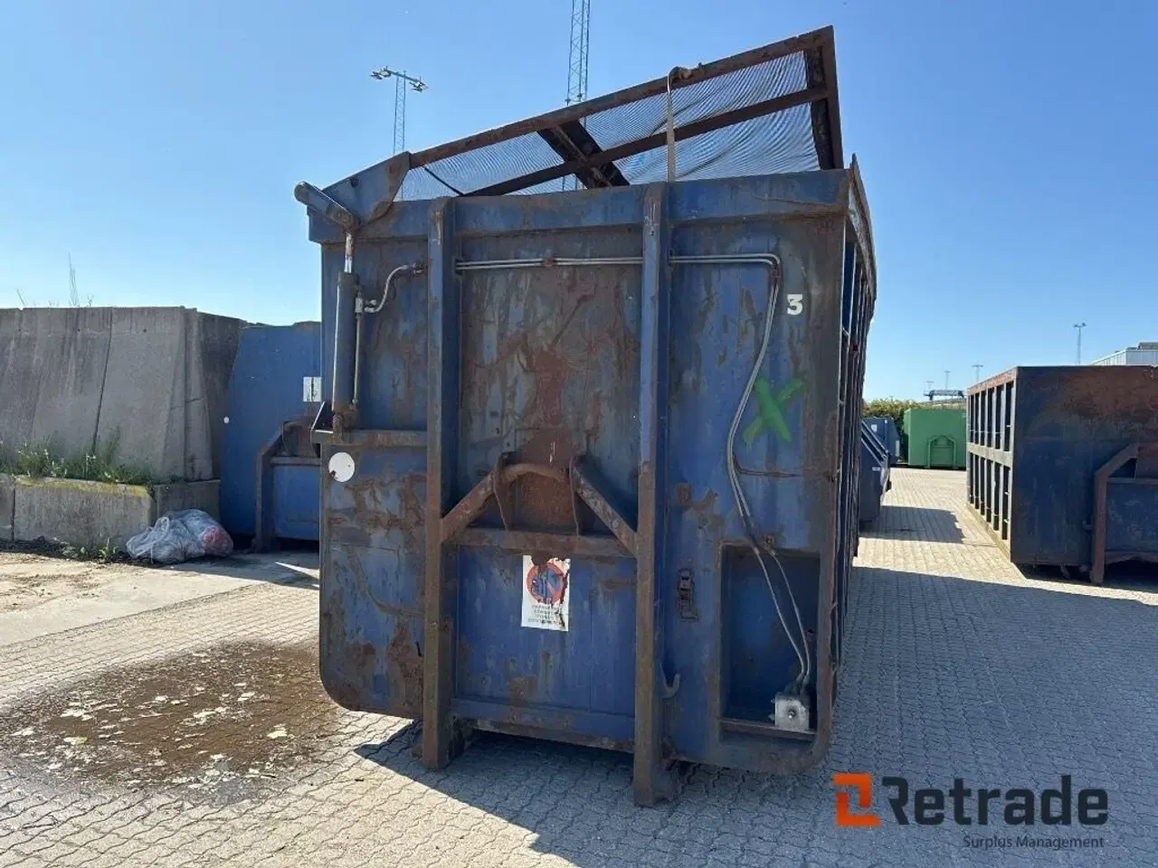 Billede 5 - - - - 36m3 container / Reparationsobjekt