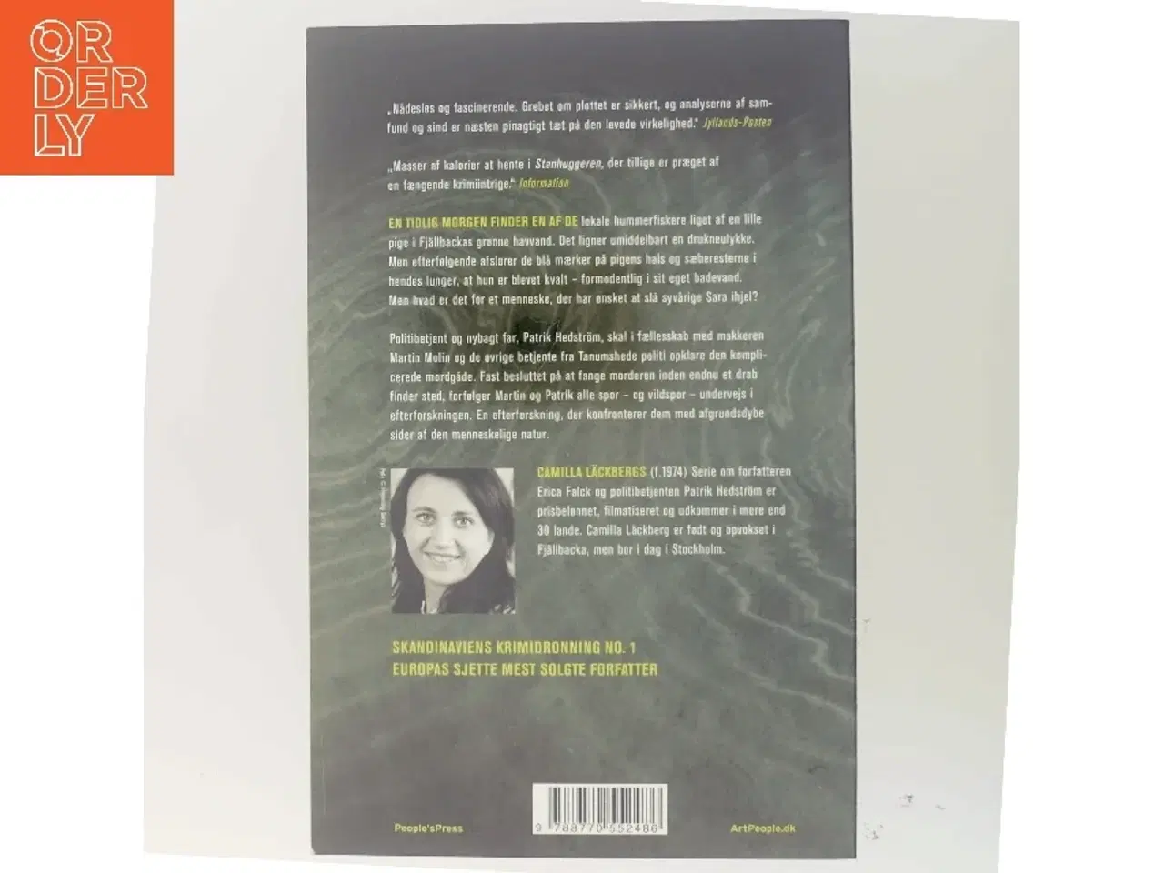 Billede 3 - Stenhuggeren : kriminalroman af Camilla Läckberg (Bog)
