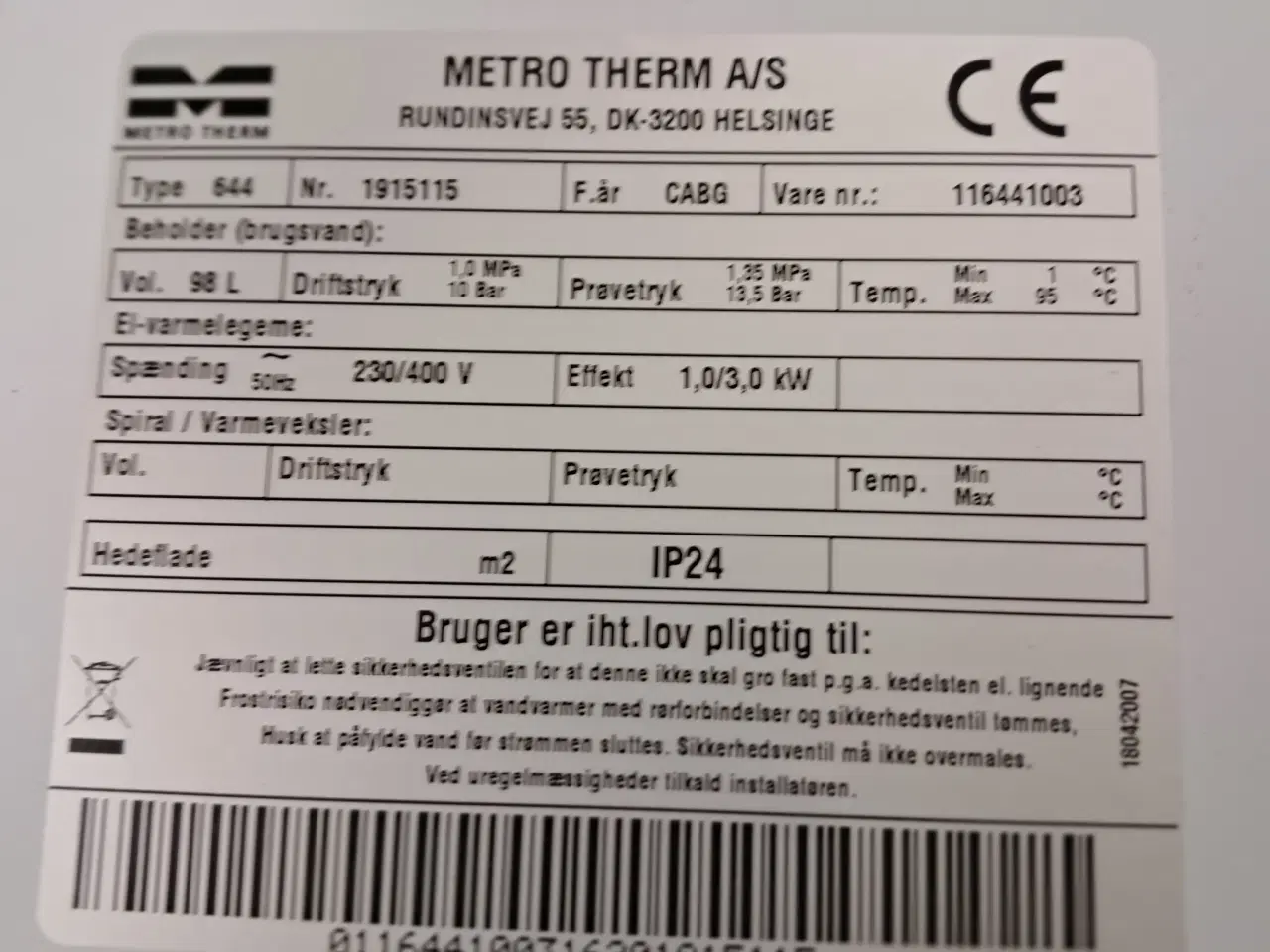 Billede 3 - Metro Therm