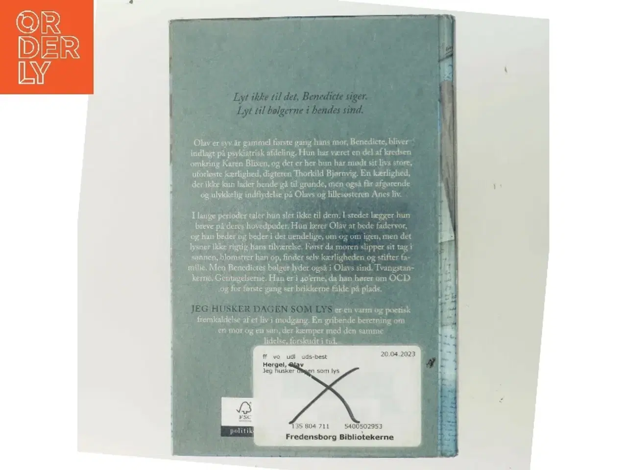 Billede 3 - Jeg husker dagen som lys af Olav Hergel (Bog)