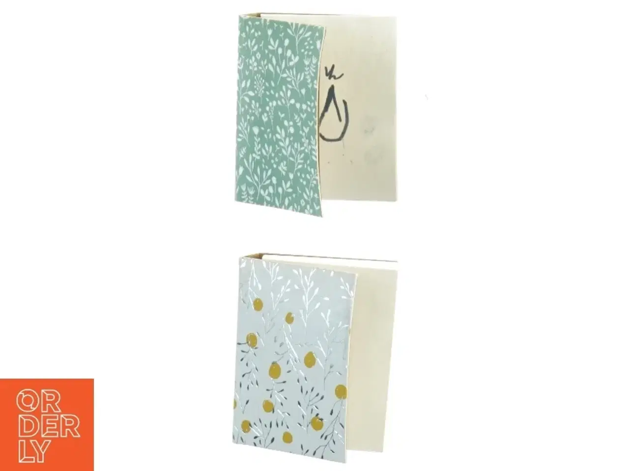 Billede 3 - To indbundne notesbøger fra Søstrene Grene (str. 8 x 6 cm)