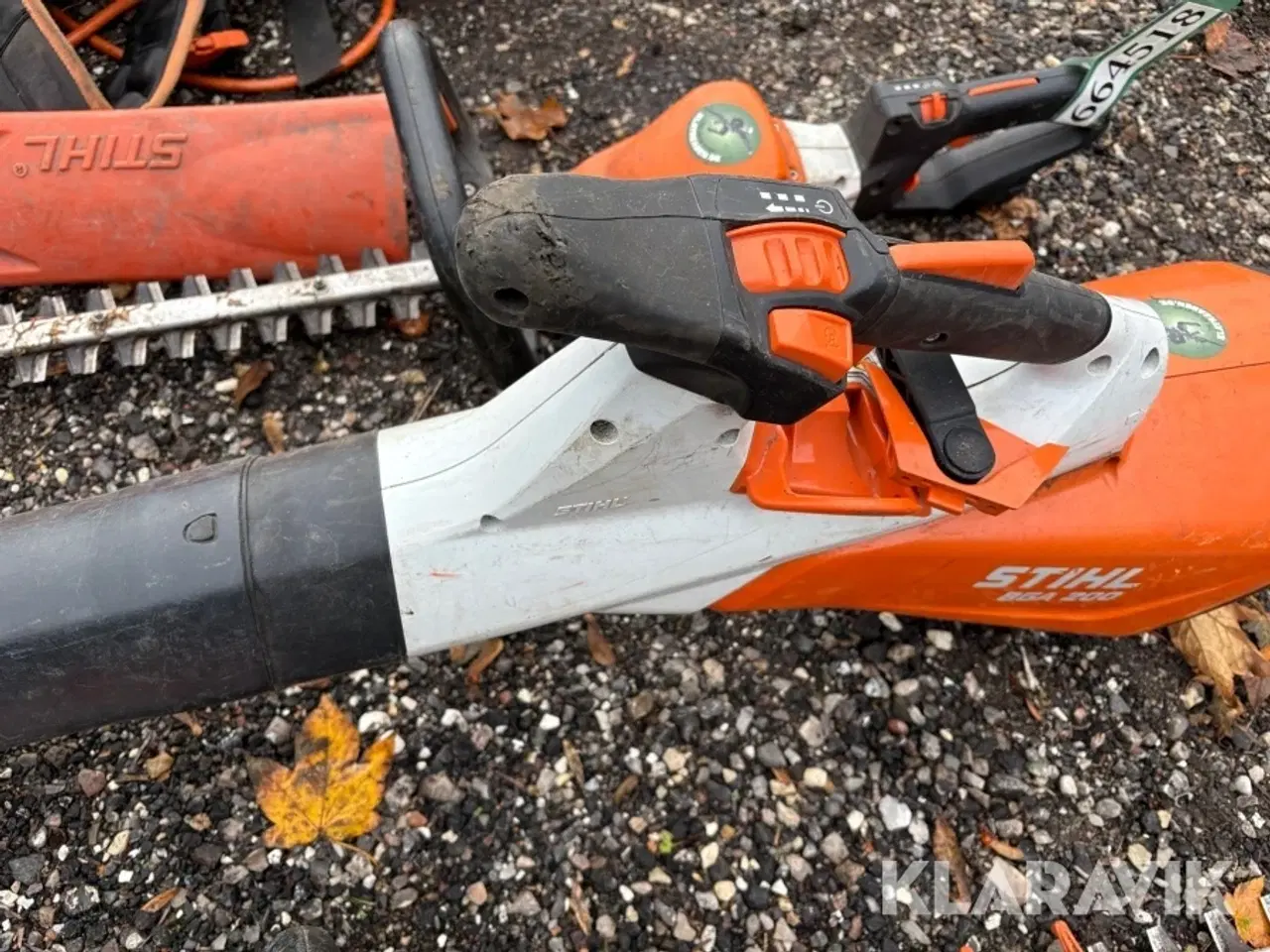 Billede 11 - Diverse maskiner til rygbatteri Stihl