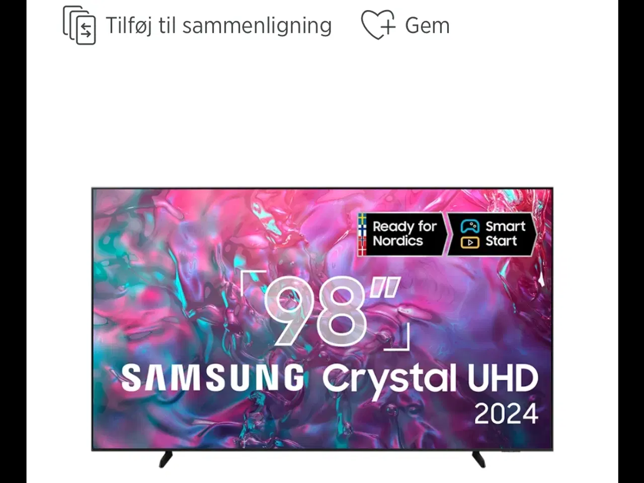 Billede 2 - 98” Samsung 4K UHD 