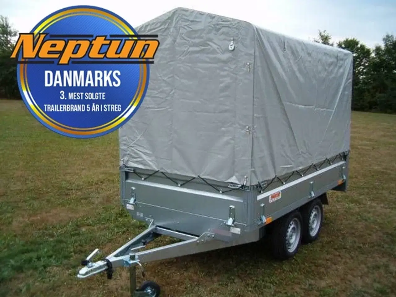 Billede 1 - Neptun Nordica GN125 160 cm Presenning, Næsehjul